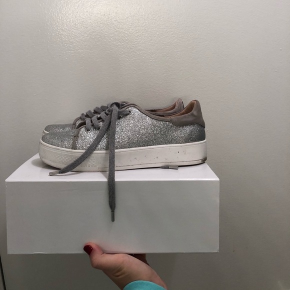 alice and olivia platform sneakers